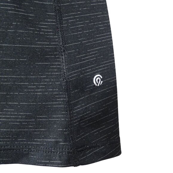 Champion Black Space Dye Racerback Tank Top Women Size S Workout Athletic Gym - Picture 3 of 11